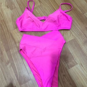 Aerie Pink Bikini Set